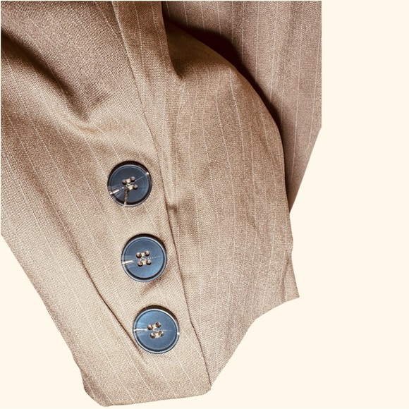 Fashion Nova First Class Pinstripe Blazer & Mini Dress Set NWT - Picture 11 of 12